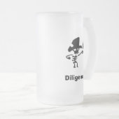 Pirate Diligence Matglas Bierpul (Voorkant rechts)