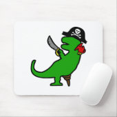 Pirate Dinosaur Muismat (Met muis)