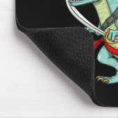 Pirate Dinosaurus T Rex Fun Tyrannosaurus Hallowee Muismat (Hoek)