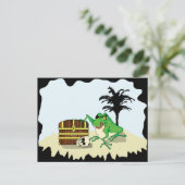 Pirate Dit Briefkaart (Staand voorkant)