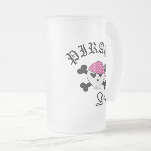 Pirate Diva Matglas Bierpul (Voorkant rechts)