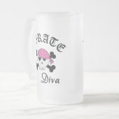 Pirate Diva Matglas Bierpul (Voorkant links)