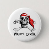 Pirate Diver Button (Voorkant)