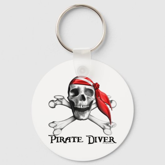 Pirate Diver Sleutelhanger (Voorkant)