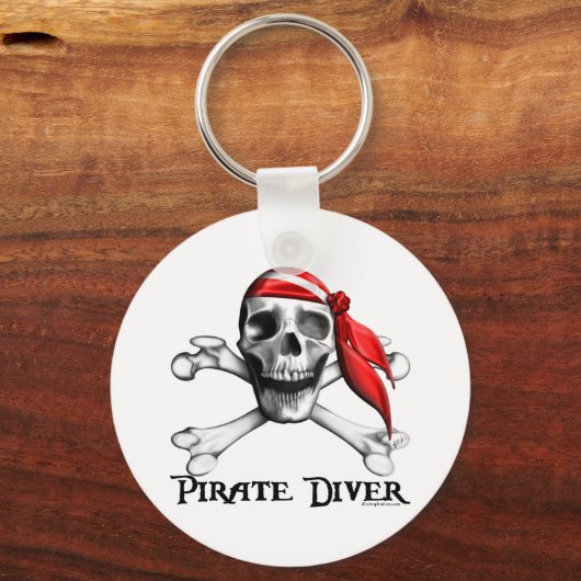 Pirate Diver Sleutelhanger (Voorkant)