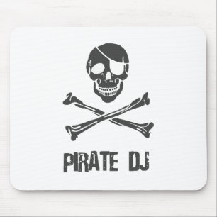 Pirate DJ - Disk Jockey Music Theif Muismat