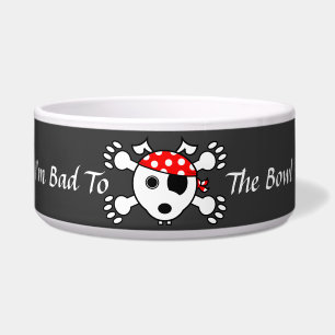 Pirate Dog is slecht voor de Bowl Voerbakje