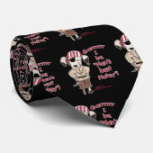 Pirate Dog "Mans Beste Matey!" Stropdas (Opgerold)