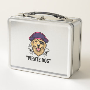 Pirate Dog Vintage Gravure Shirt Ontwerp_1