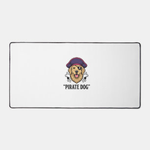 Pirate Dog Vintage Gravure Shirt Ontwerp_1 Bureaumat