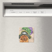 Pirate Dogue de Bordeaux Magnet (Insitu (Vaatwasser))
