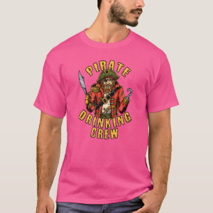 Pirate drink bemanning t-shirt