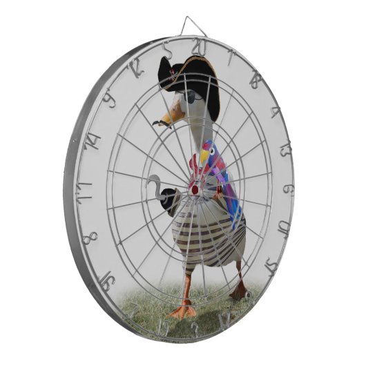 Pirate Duck Dartbord (Voorkant Links)