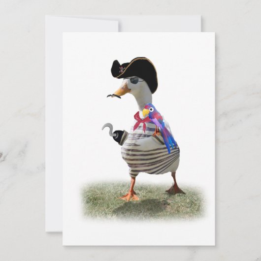 Pirate Duck Kaart (Voorkant)