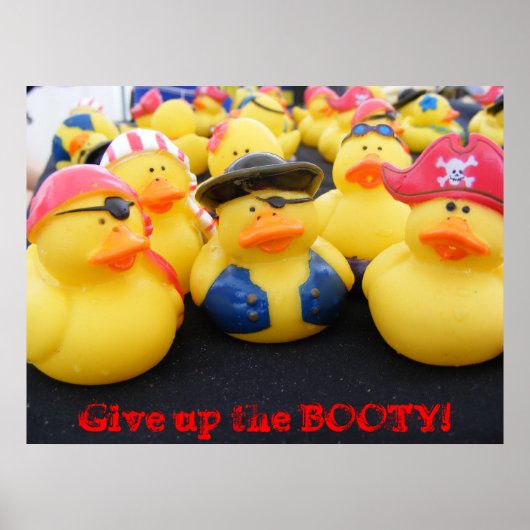 Pirate Duckies Poster (Voorkant)