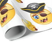 pirate emoji cadeaupapier (Rol Hoek)