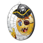 pirate emoji dartbord (Voorkant Rechts)