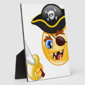 pirate emoji fotoplaat (Zijkant)
