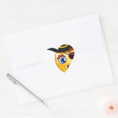 pirate emoji hart sticker (Envelop)