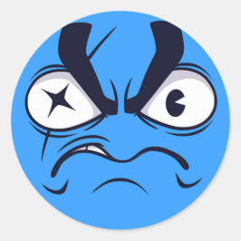 Pirate Emoji Ronde Sticker