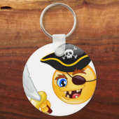 pirate emoji sleutelhanger (Voorkant)