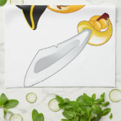 pirate emoji theedoek (Gevouwen)