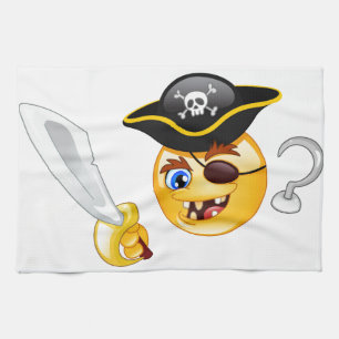 pirate emoji theedoek