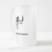 Pirate Empowerment Matglas Bierpul (Voorkant links)