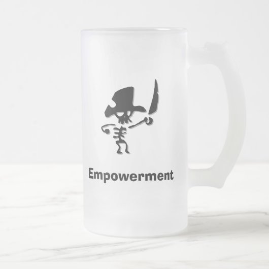 Pirate Empowerment Matglas Bierpul (Rechts)