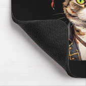 Pirate en Cat De Feline Buccaneer Muismat (Hoek)