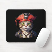Pirate en Cat De Feline Buccaneer Muismat (Met muis)