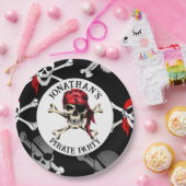 PIRATE EN CROSS BOTTEN Papier Bord (Feest)