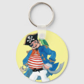 Pirate en Parrot Sleutelhanger (Voorkant)
