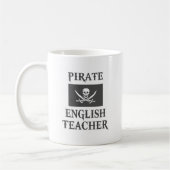 Pirate Engels leraar Koffiemok (Links)