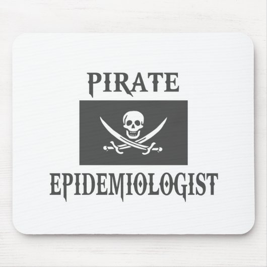Pirate Epidemioloog Muismat (Voorkant)