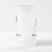 Pirate Er is geen plan b Matglas Bierpul (Center)