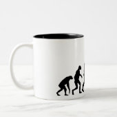 Pirate Evolution Drinkware Tweekleurige Koffiemok (Links)