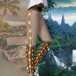 Pirate Explorer Fantasy Adventure Costume Workout Leggings<br><div class="desc">Voeg wat extra plezier toe aan uw werkstuk met deze coole pirate fantasy ontdekkingsreiziger leggings. Cosplay je karakter van keuze. Hun oortige bruine tinten en cartoon zoals gedrukte studies maken het mogelijk dat je draag als deel van een piraatkostuum,  steampunkkostuum of een andere fantasieontdekkingskostuum. Ontwerp door mevrouw_Jade © Ms_Jade</div>