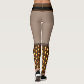 Pirate Explorer Fantasy Adventure Costume Workout Leggings (Achterkant)