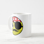 Pirate Face Coffee Mok (Voorkant links)
