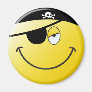 Pirate Face Magneet