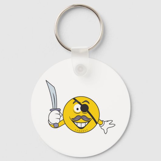 Pirate Face Sleutelhanger (Voorkant)