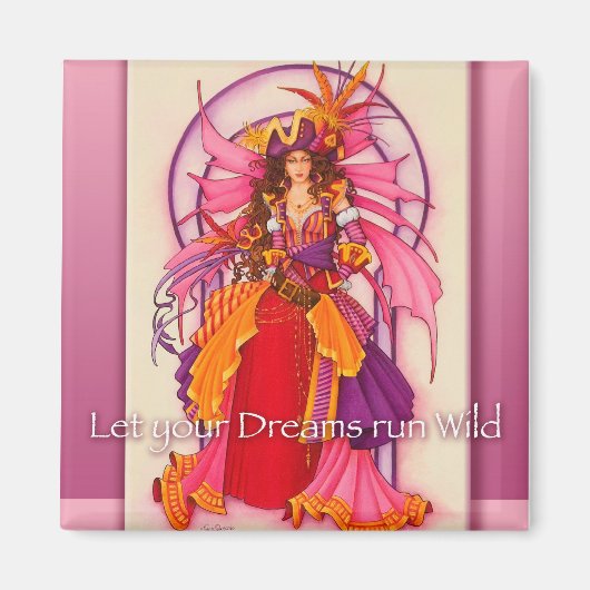Pirate Faery Magnet (Voorkant)