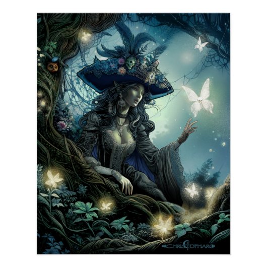 Pirate Fairy Glossy Poster (Voorkant)