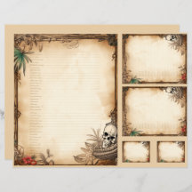 Pirate Fantasy Menu set