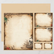 Pirate Fantasy Menu set is not a sentence, assumin