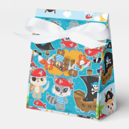 Pirate Favor Box Animal Crew Bedankdoosjes
