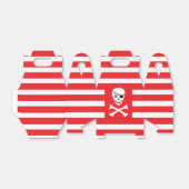 "Pirate" Favor Box Bedankdoosjes (Uitgevouwen)