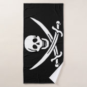 Pirate Flag Badhanddoek (Badhanddoek)