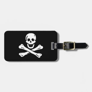 Pirate Flag Bagagelabel